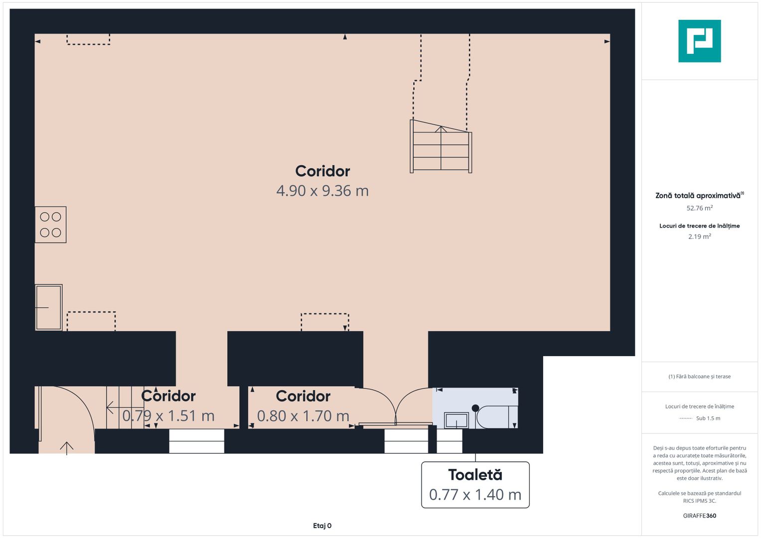 Apartament pe 3 niveluri - ultracentral, Arad - Poză 22