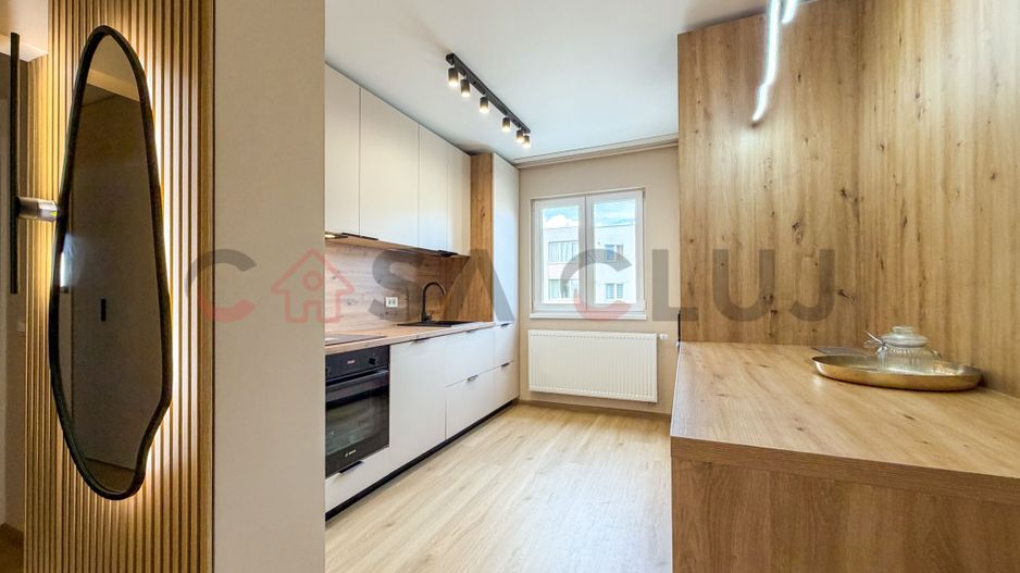 3 camere mobilat modern, la cheie, etaj intermediar - Poză 8
