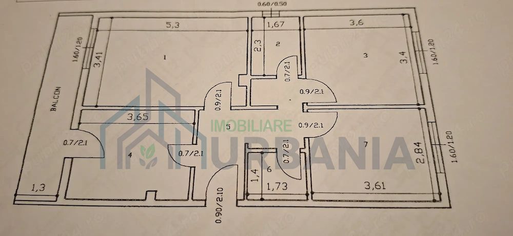 Apartament 3 camere, parter înalt, Nicolina Belvedere - Poză 1