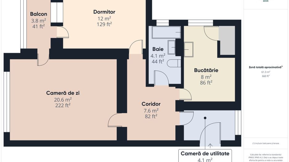 De închiriat - Apartament cu 2 camere -  Zonă Ultracentrală - Arad - Poză 7