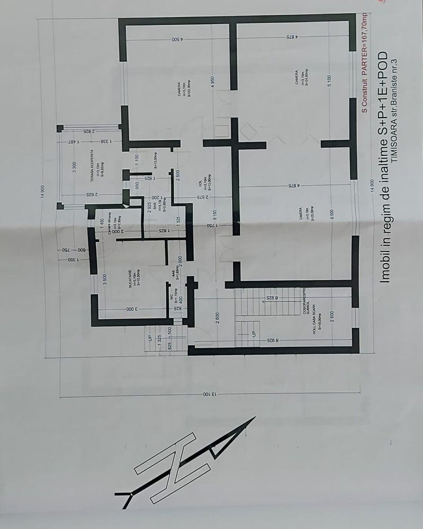De închiriat – Casă 300 mp în Centru, ideală pt birouri, clinică sau grădinita - Poză 4