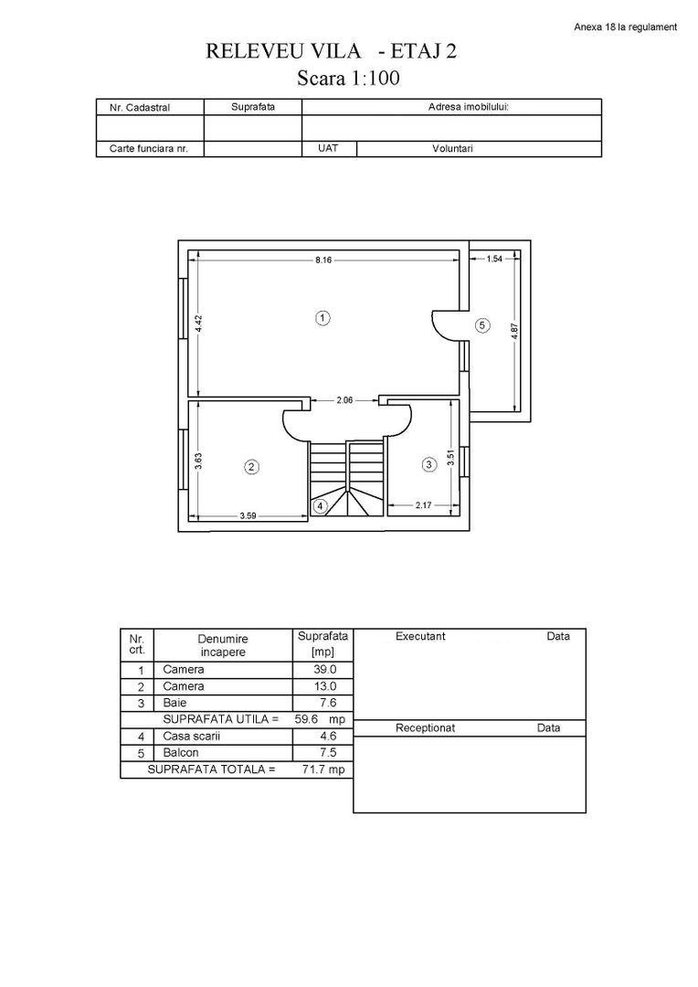 Vila tip duplex | 6 camere | 186mp utili | 2 locuri de parcare | Millo - Schiță 30