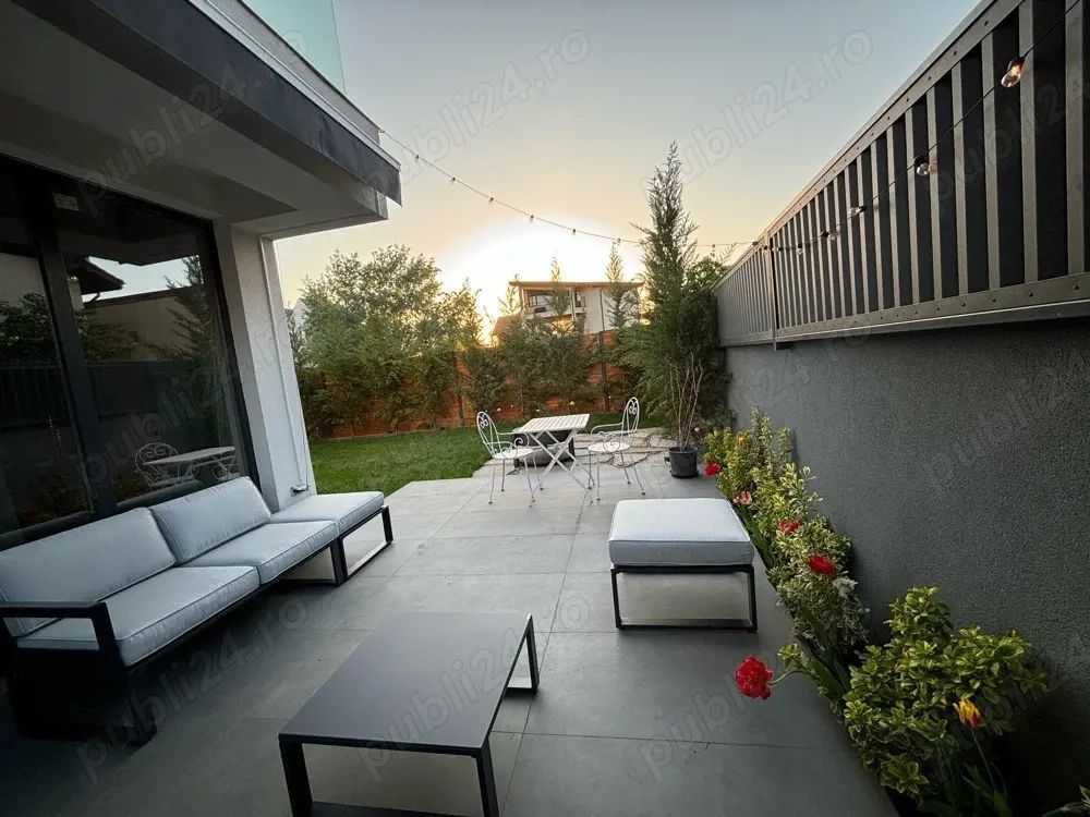 vilă stil mediteranean mob-util ca in foto+curte+2terase+3parcari - Poză 8