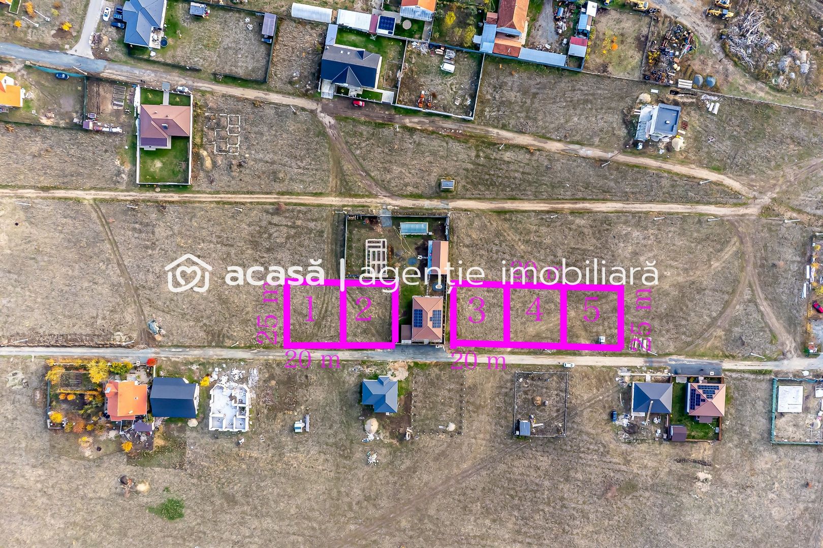 OFERTA DE PRIMAVARA - 65.000 € | 5 parcele  | cartier nou în Mândruloc - Poză 3