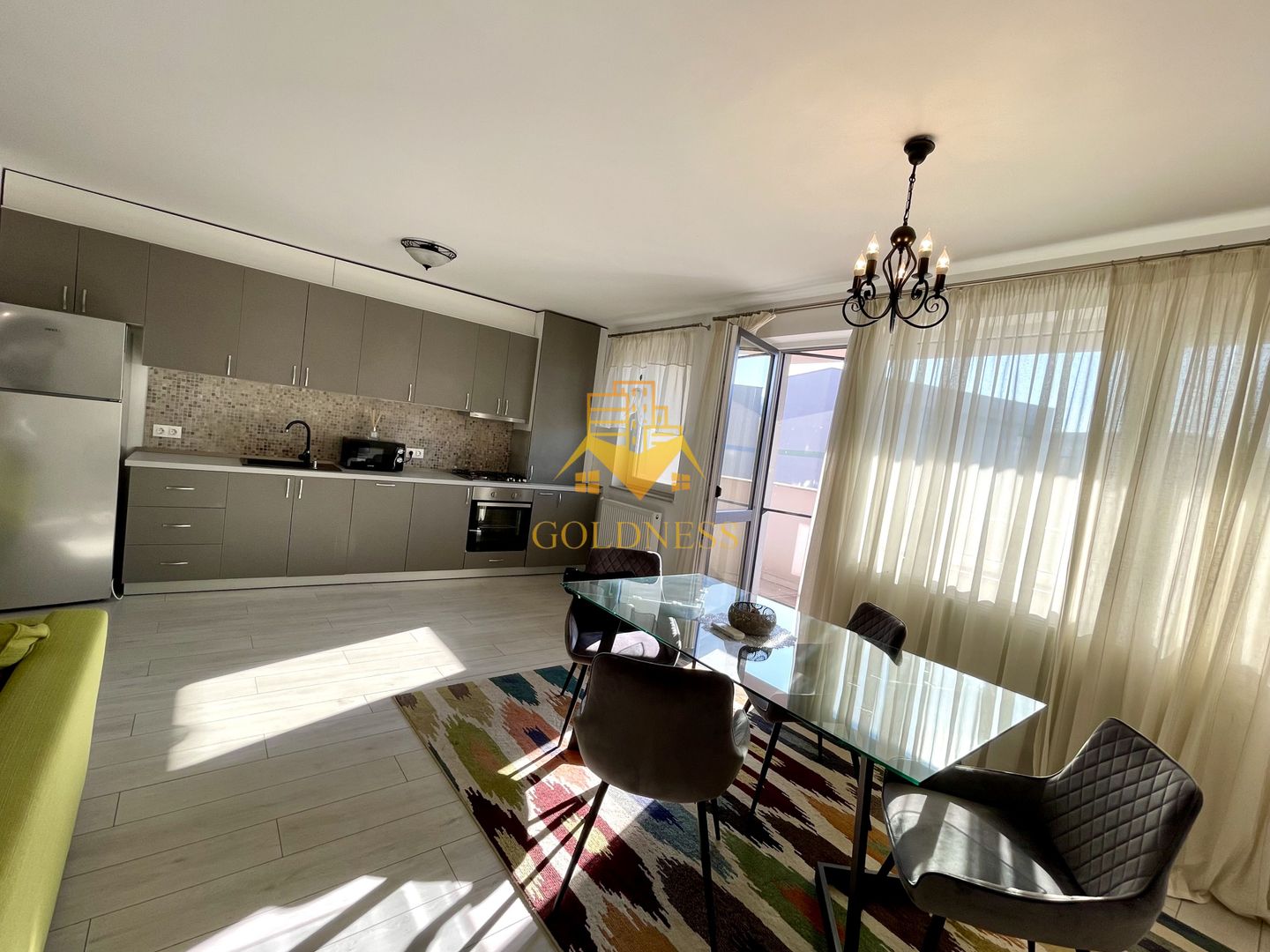 2 camere open space, Modern, Parcare, Pet Friendly, Profi, Borhanci - Poză 5