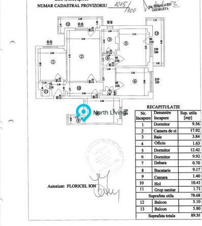Apartament 4 camere decomandate, 90 mp , zona Doamna Ghica - Poză 14