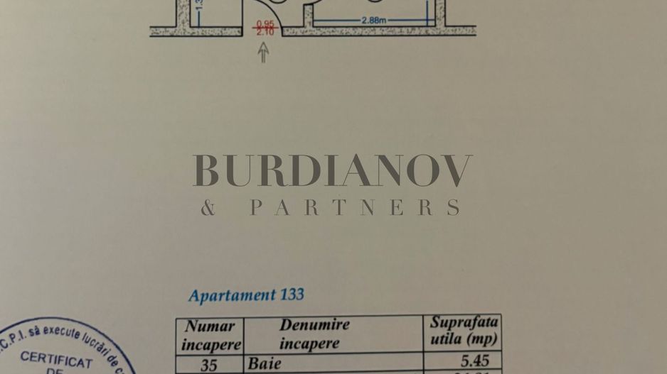 Garsonieră la mansardă - Dobroești - 34 mp utili - Centrală proprie - Poză 7