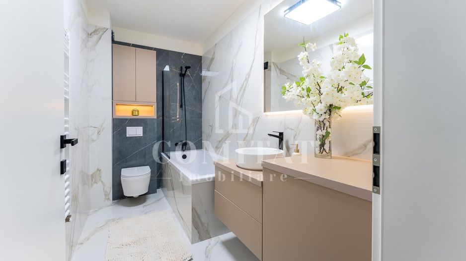 Apartament ultrafinisat | Etaj intermediar | Cartierul Terra-Floresti - Poză 19