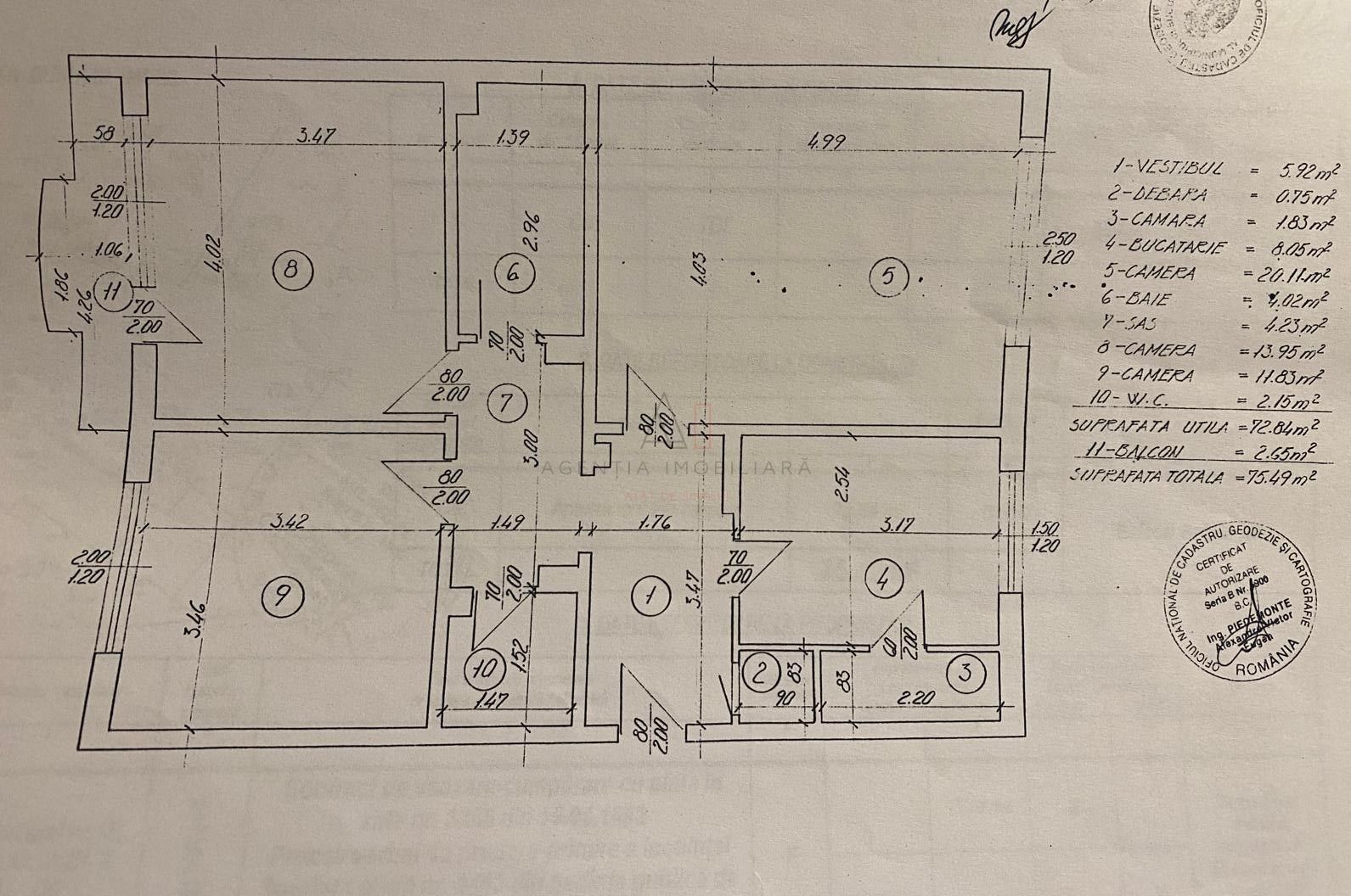 3 camere Uverturii Teatrul Masca I 5 min Metrou Lujerului - Poză 9