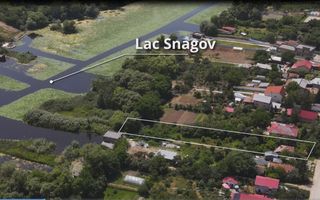 0% comision - Teren cu deschidere la lacul Snagov - Poză 1