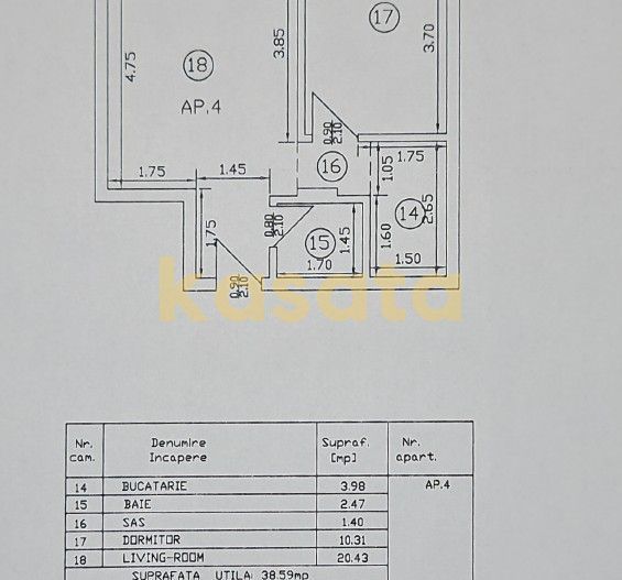 2 camere I Fundeni I parter I curte 14 mp I parcare I 39 mp - Poză 16