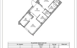 Spatiu comercial cu preluare chirias 1900 euro/ luna! Randament 6! - Schiță 3