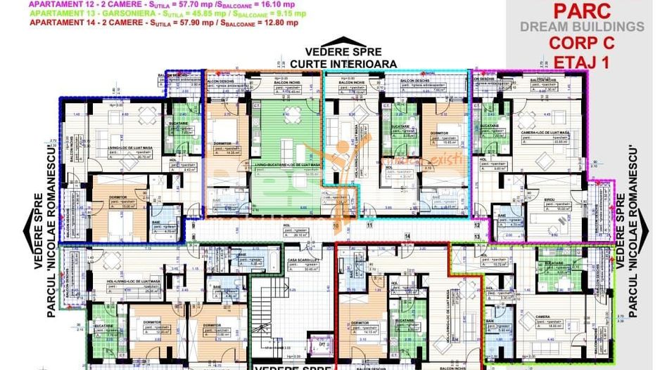 Confort Residence - Parc Romanescu - Poză 13