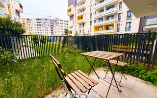 Apartament 1 cameră de vanzare Timișoara – Vivalia Grand, terasa - Poză 9