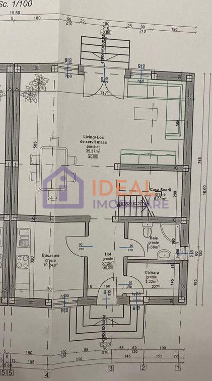 Duplex  Modern cu 4 camere si gradina ,in Cristian - Poză 15