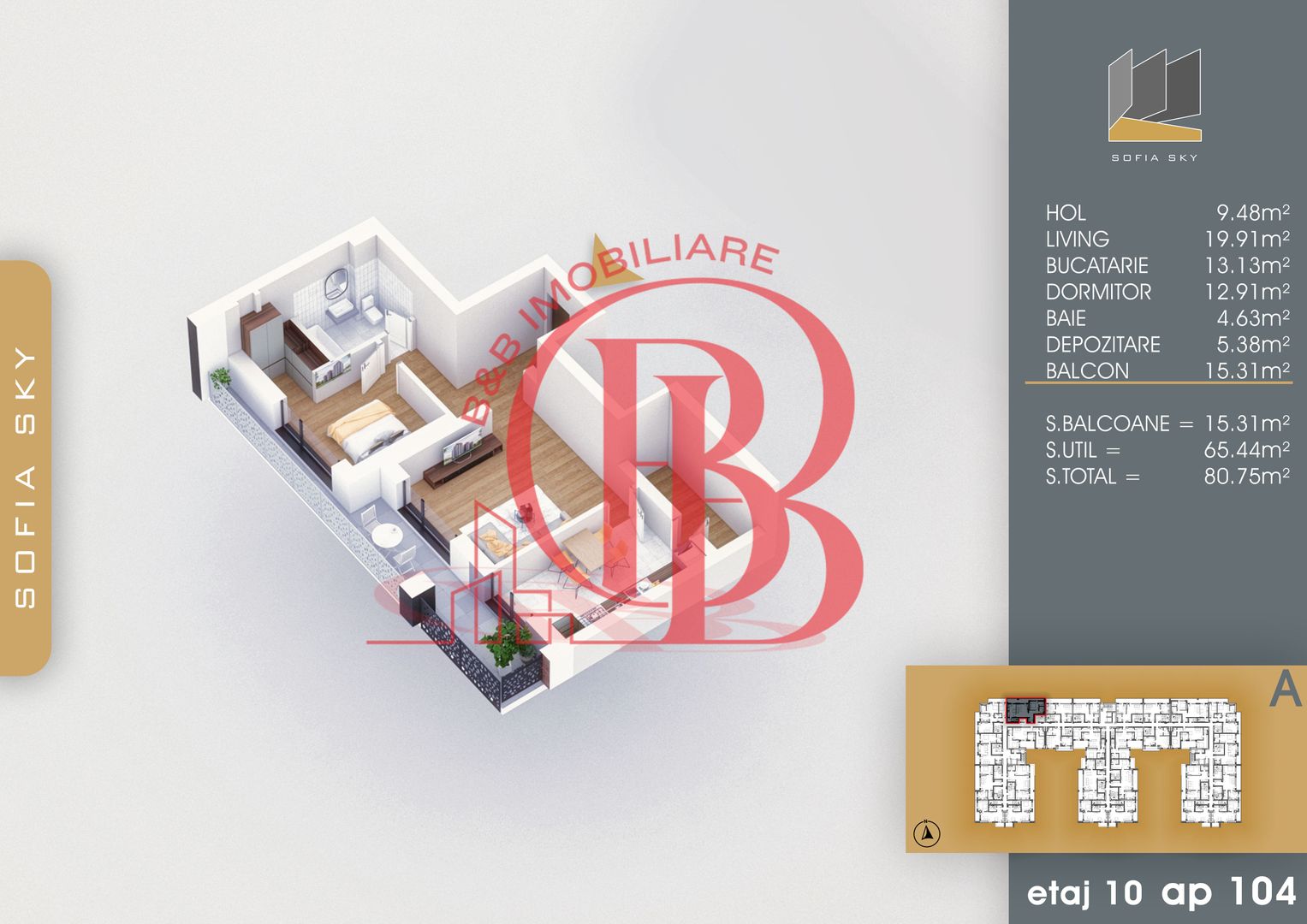 2 camere Bloc Finalizat Incalzire in pardoseala 7 min Metrou - Poză 2