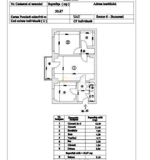 2 Camere - 54MP |  3/10 | 1980 | Iuliu Maniu - Stradal - Schiță 8