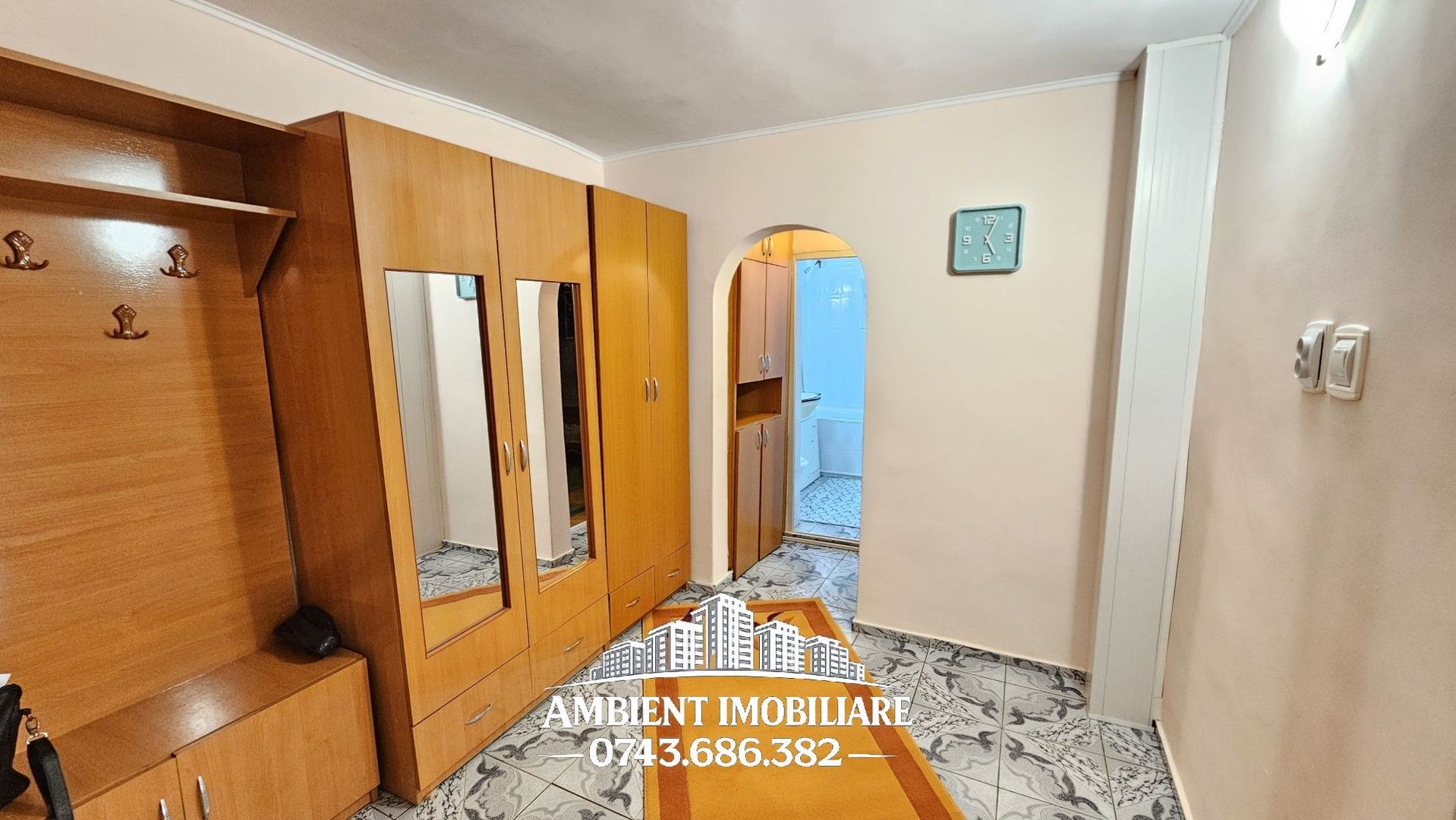 Apartament cu 2 camere, ETAJ 2, mobilat și utilat, VASLUI - zona CARTIER; - Poză 5