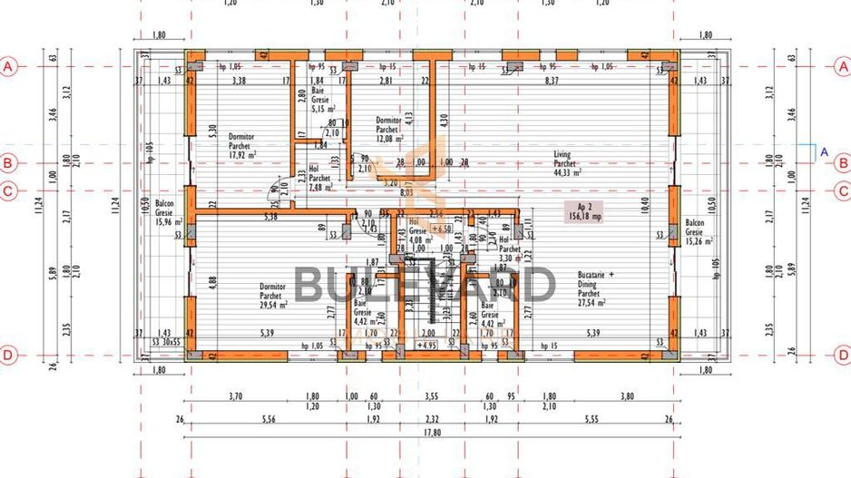 Penthouse, 156 mp+terasa de 140 mp+ gradina de 150 mp  in Zorilor! - Poză 6