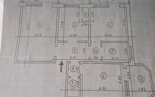 Apartament 3 camere decomandat, zona Luca Arbore, Rond Canta, Iași - Poză 1