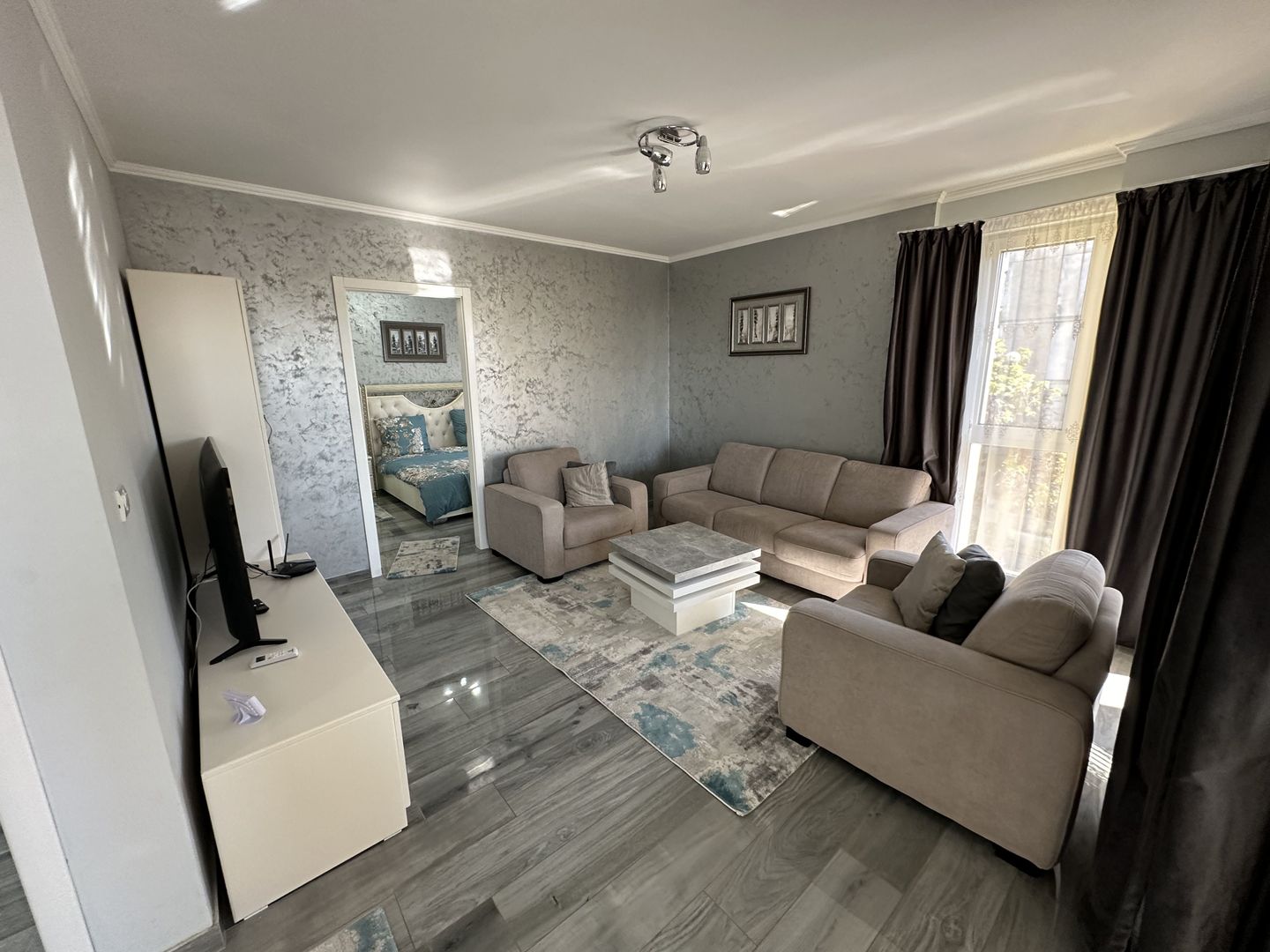 Apartament 2 camere se vinde mobilat - Poză 9