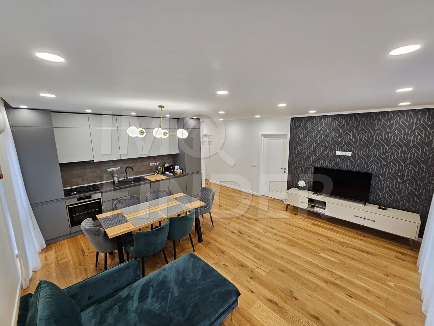 Apartament 3 camere, 76 mp, Borhanci, garaj subteran - Poză 2