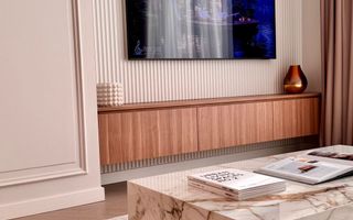 Apartament 2 Camere - Chirie – Mobilat Designer - Luminos - Poză 5