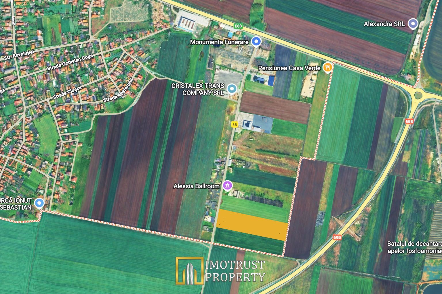 Teren pentru investiție în Vladimirescu, Arad – 20.000 mp - Poză 1