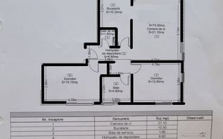 Apartament 3 camere, 75 mp, parcare subterana,  cartierul Andrei Muresanu - Poză 22