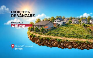 Teren de vanzare, 418 mp - Comuna Berceni, Ilfov - Poză 1