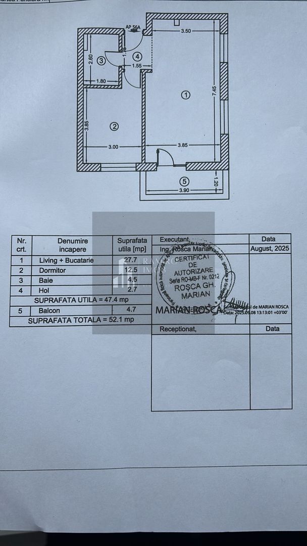 Apartament 2 camere decomandat bloc nou Metalurgiei - Poză 9