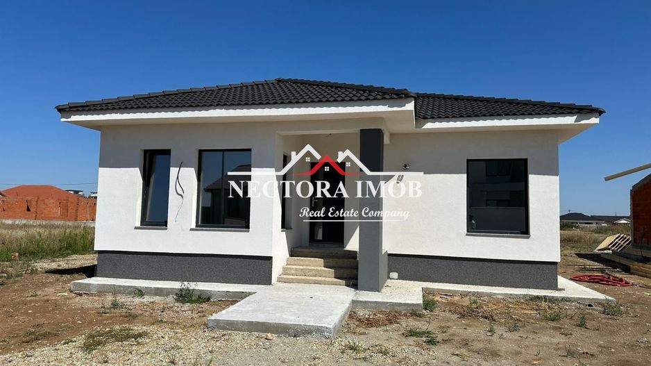 NECTORA IMOB-Casa la alb, Santandrei, 4 camere, 2 bai, 500 mp teren - Poză 1