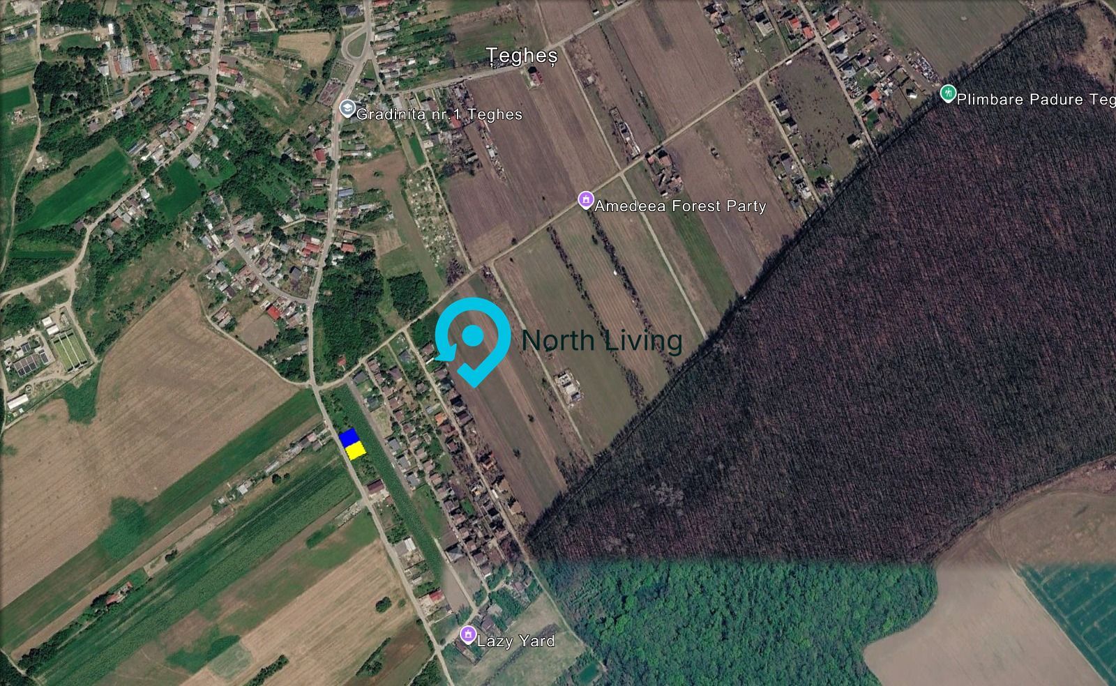 LOTURI TEREN 500 M CU UTILITATI TEGHES DOMNESTI/POSIBILITATE RATE - Poză 4