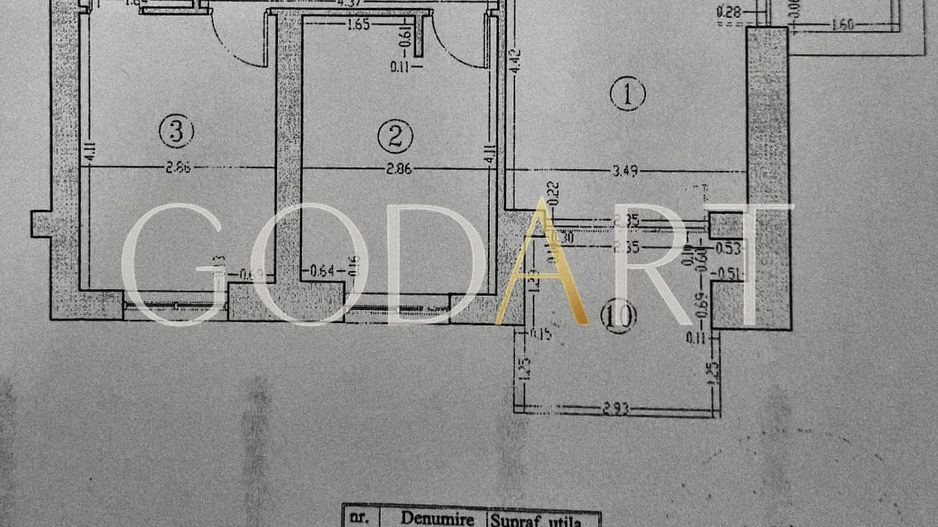 Apartament 3 camere | Loc de parcare | Boxa - Schiță 8