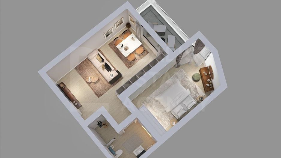 Vânzare, apartament cu 2 camere, Meraki Lago, Mamaia, Constanța - Poză 6