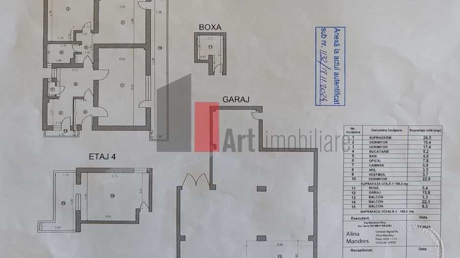 Apartament 3 camere + camera supliemntara, garaj si boxa Cotroceni - Poză 18