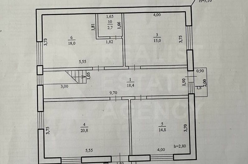 Chirie, spațiu de birouri, 236 mp, strada București, Centru - Schiță 16