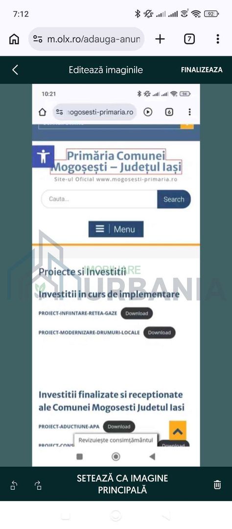 Teren intravilan de vânzare în Mogoșești, județul Iași - Poză 4