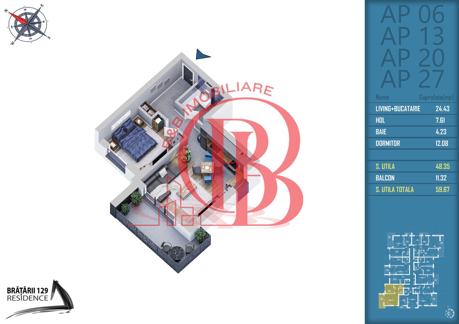 2 camere acte gata in o luna incalzire prin pardoseala Titan Pallady - Schiță 5