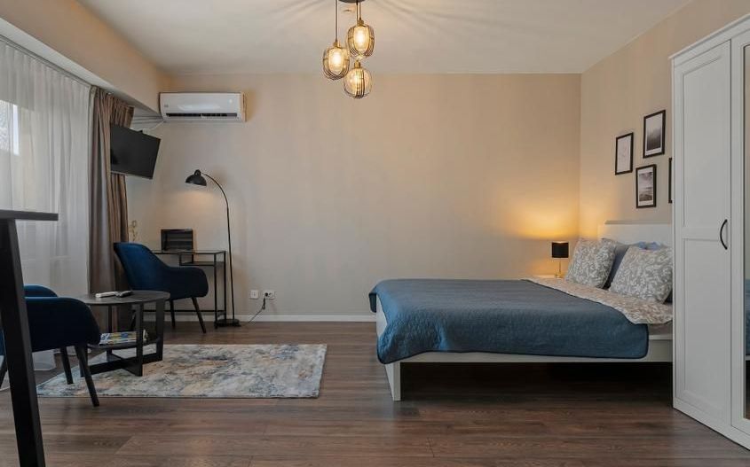 Garsonieră superbă, PiațaVictoriei, mobilat complet, certificat turistic - Poză 7