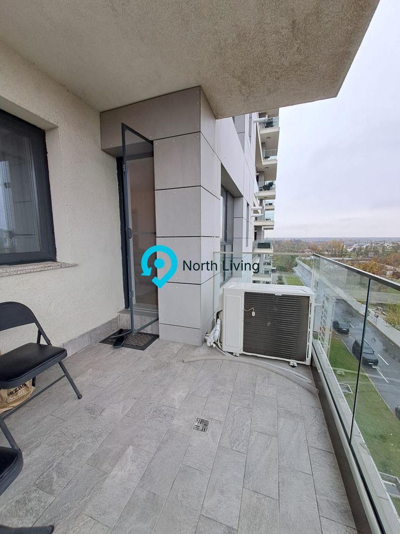 Apartament  3 camere, 75 mp, Onix Park North – Pipera, balcon 7 mp - Poză 16