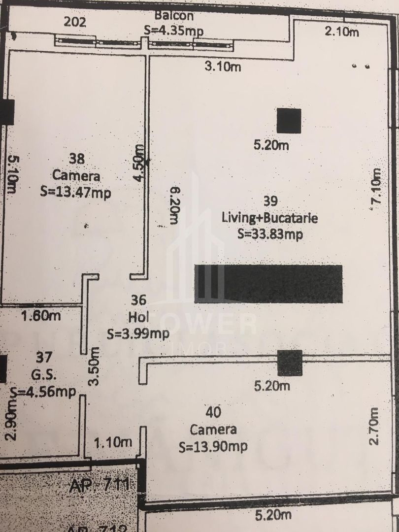 Apartament 3 camere de vânzare | Doamna Stanca - Schiță 13