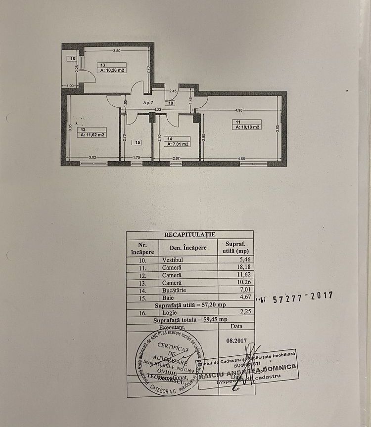 Apartament luminos, 3 camere,  Bld. Brancoveanu, zona Aurel Persu. - Poză 9