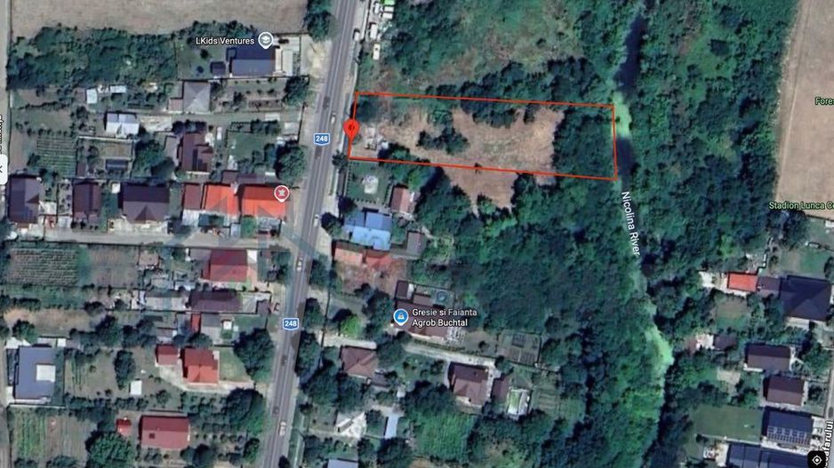 Teren intravilan 2.099 mp pe DJ 248, Lunca Cetățuii / Ciurea - Poză 1