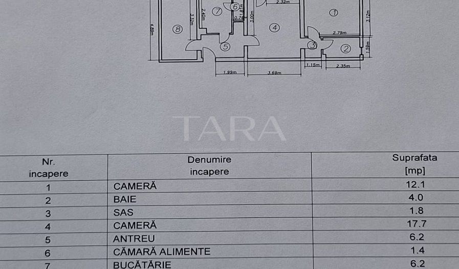 Apartament cu 3 camere și potențial excelent în Grigorescu. - Poză 7