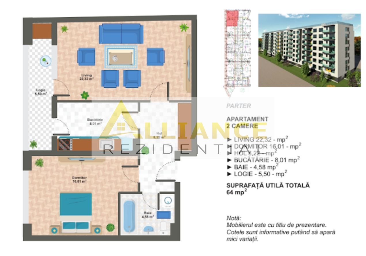 🔥 APARTAMENT 2 CAMERE | 67 MP |  DRUMUL BINELUI - Poză 5