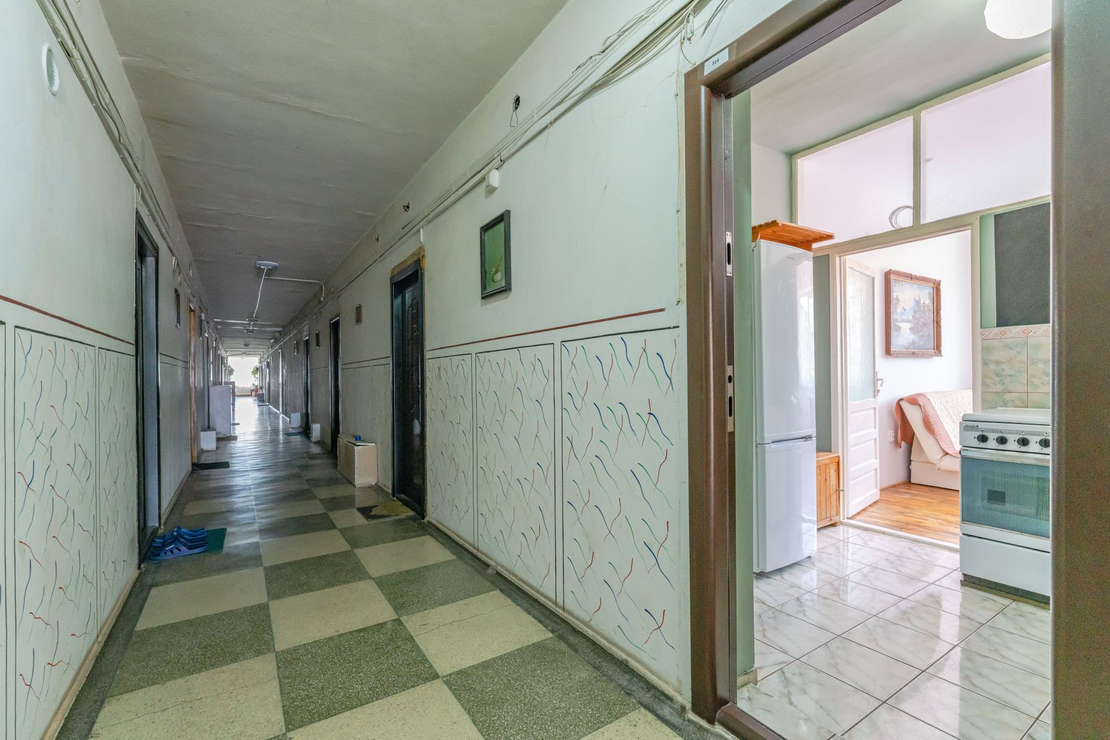 Garsonieră tip cameră de cămin 20 mp, in Astra, zona Metrom - Poză 12