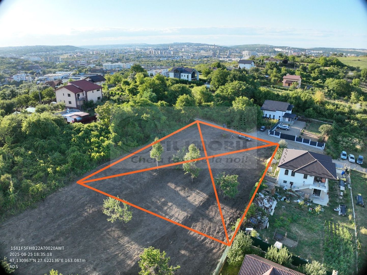 Teren intravilan 1.200 mp cu PUZ aprobat – Bucium – 102.000 € - Poză 4