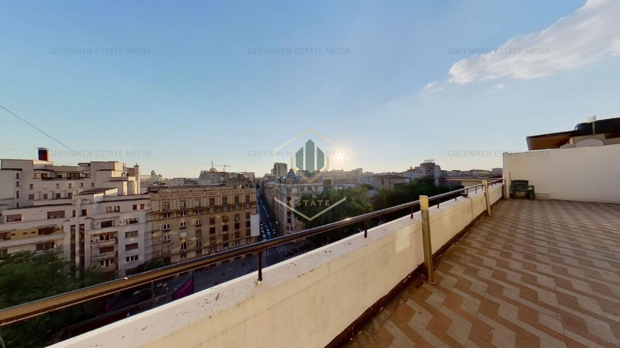 Blvd. Balcescu langa metrou Universitate, 4 camere, terasa de 50mp, 3 bai - Poză 3