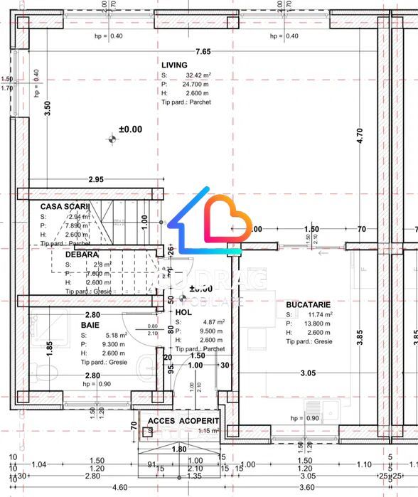 Ocazie! Duplex construcție nouă în Șelimbăr – 120 mp utili, placă de beton peste etaj, curte liberă  170 mp izolat si tencuit interior si exterior - Poză 3